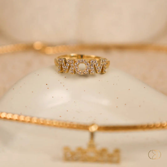 Mom Ring 14k