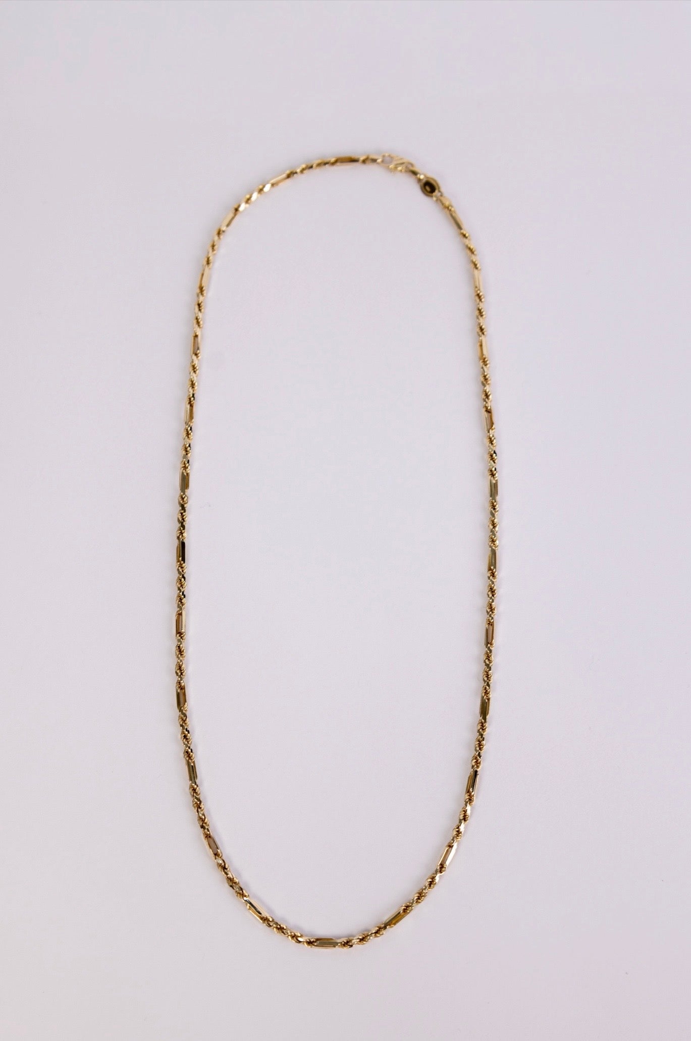 Cadena Figaro-rope 14k
