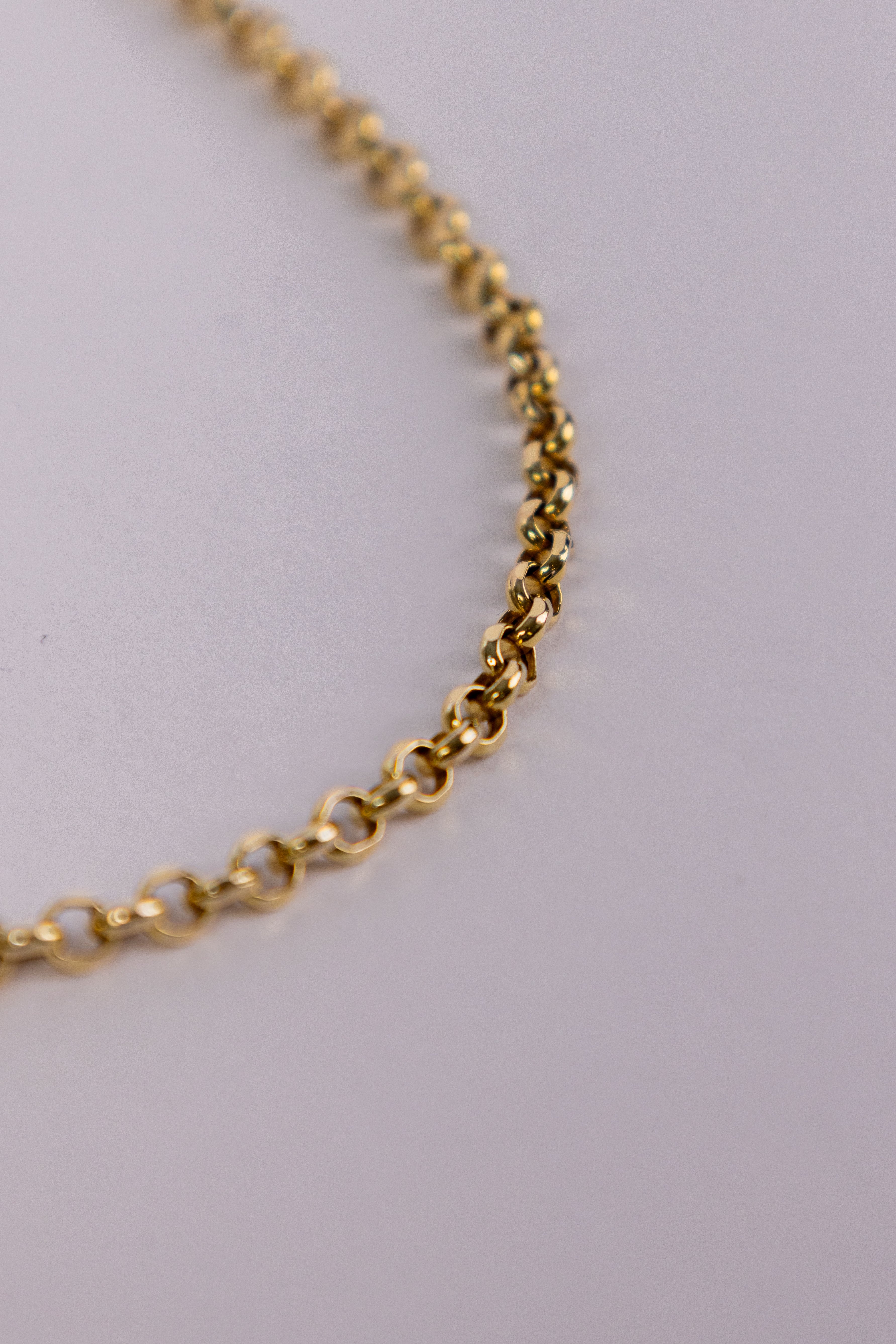 Cadena Rolo 14k