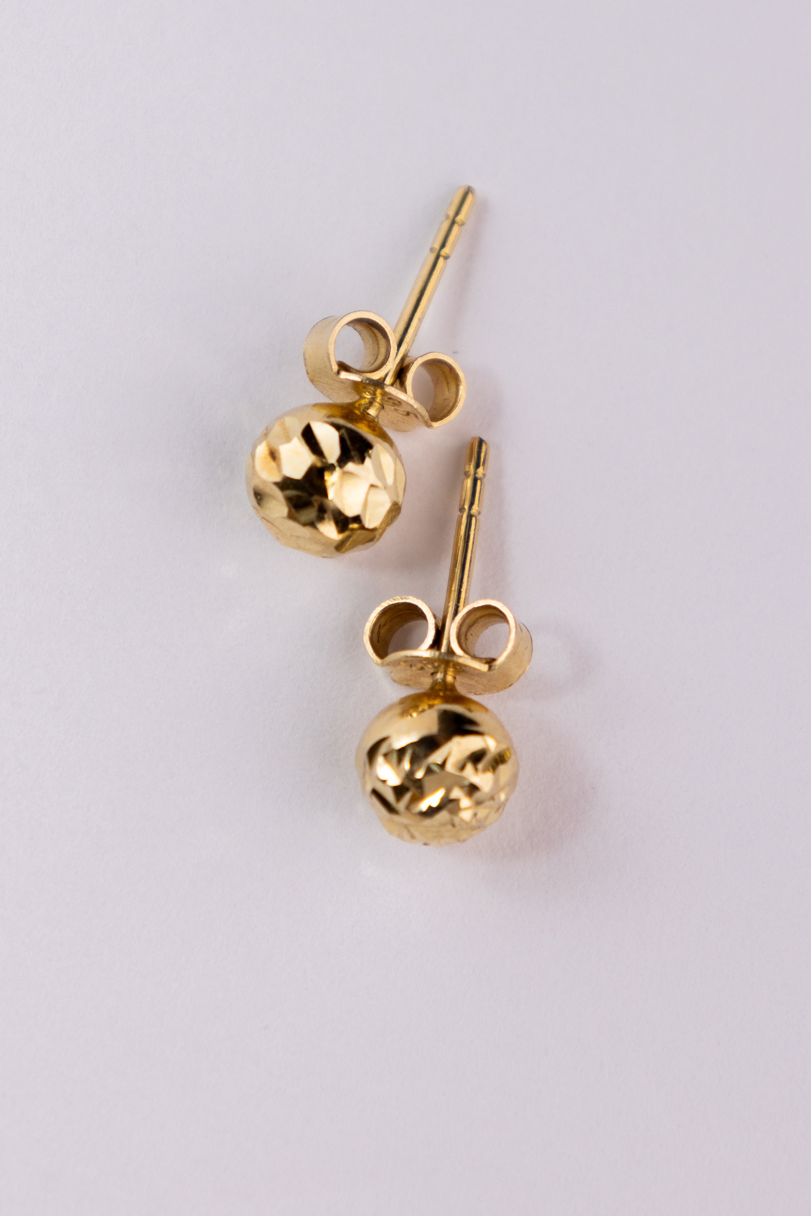 Aretes Esfera 14k