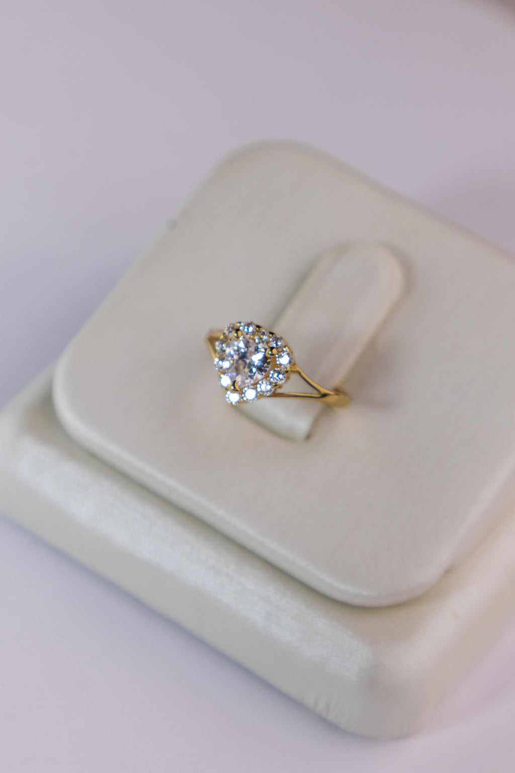 Anillo Corazón 14k