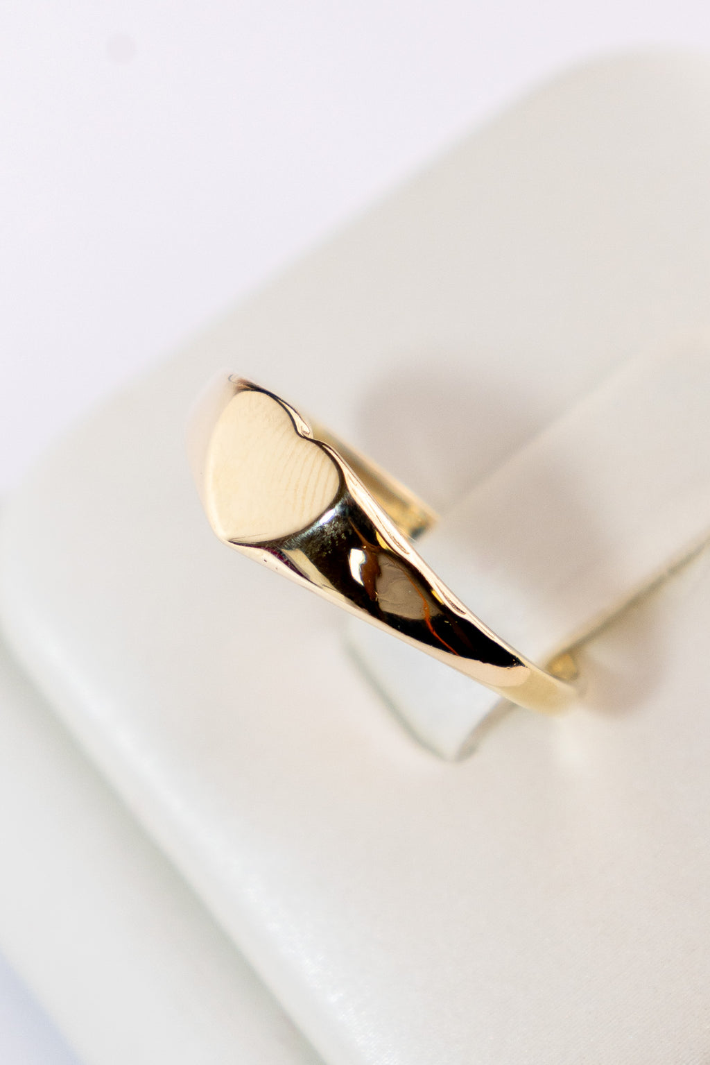 Anillo Corazón 14k