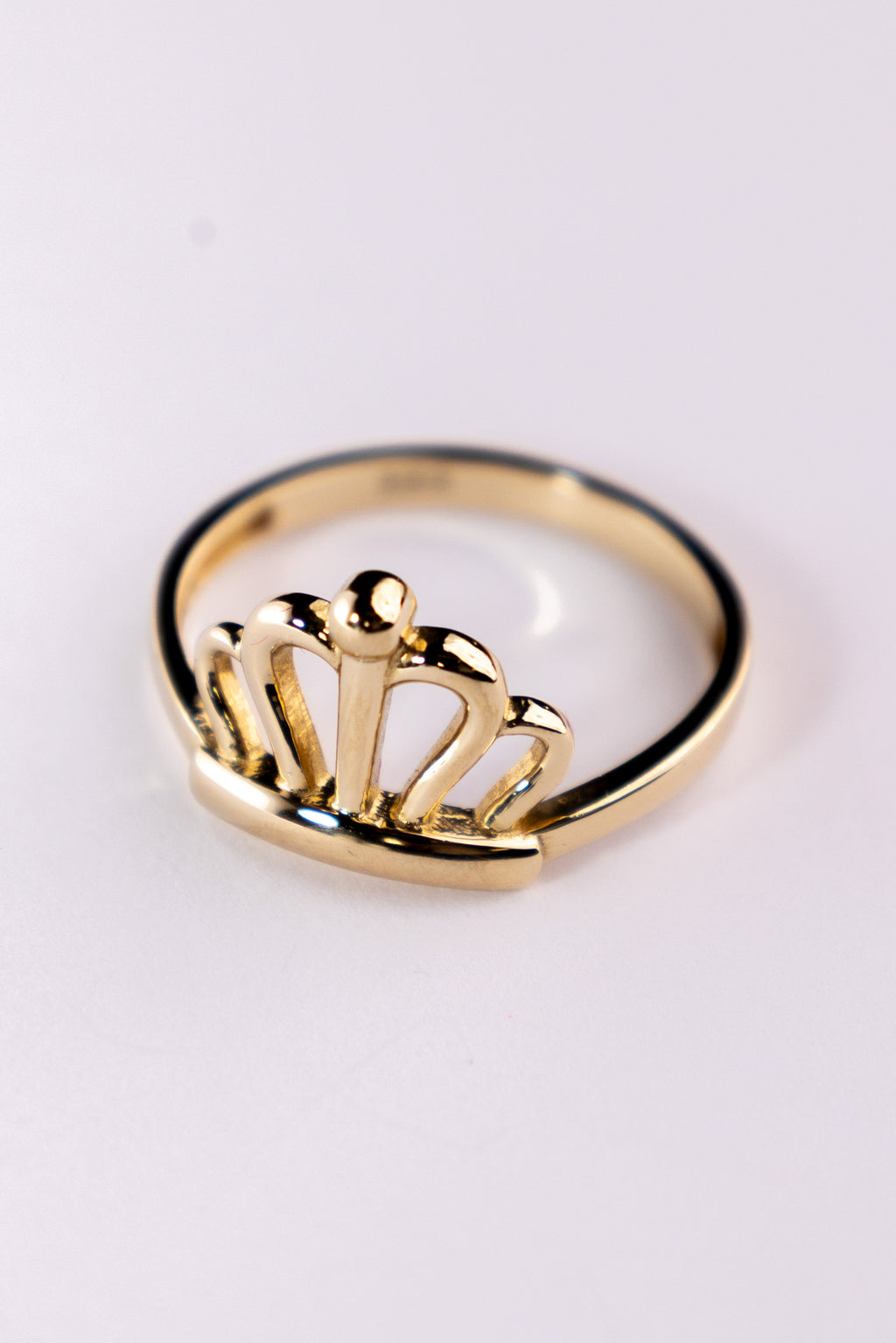 Anillo Corona 14k