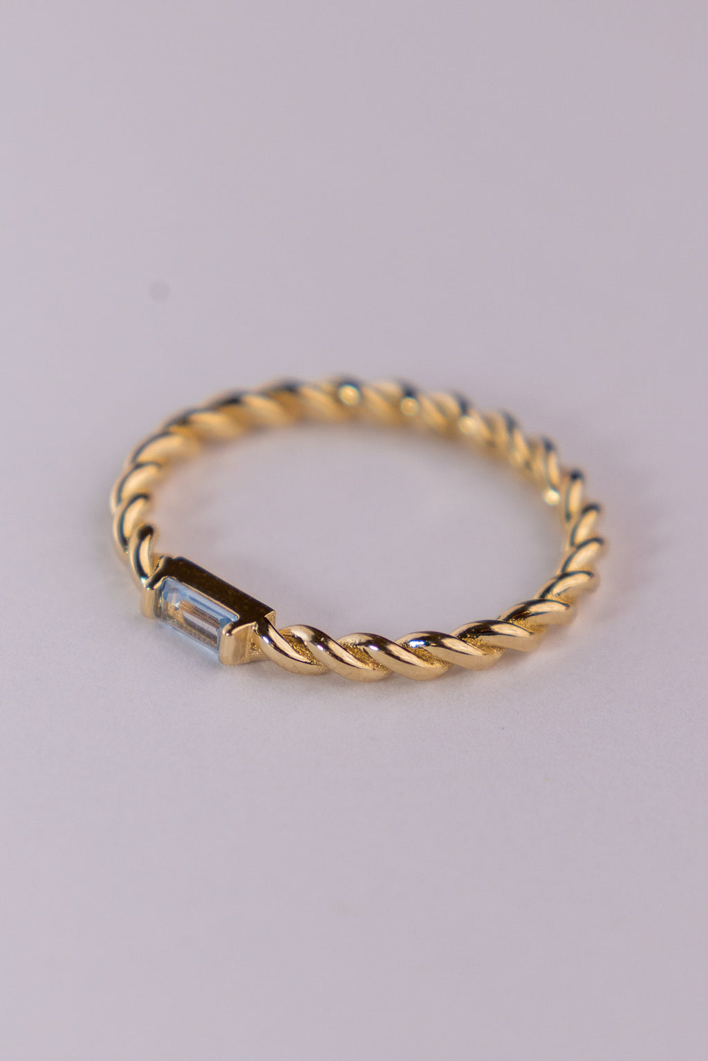 Anillo Lazo 14k