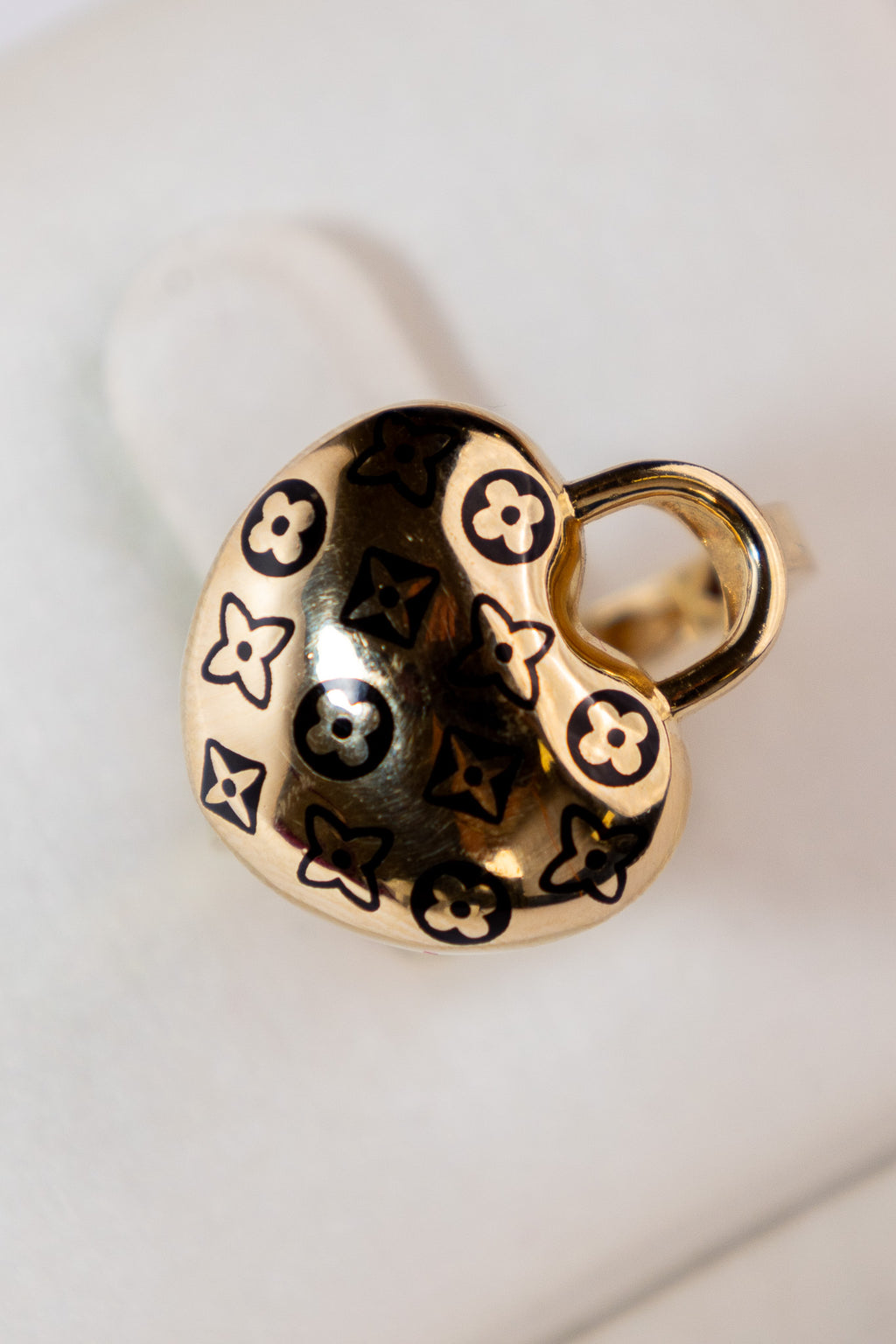 Anillo Corazón 14k