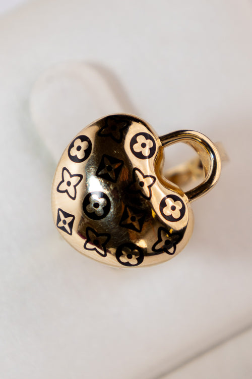 Anillo Corazón 14k