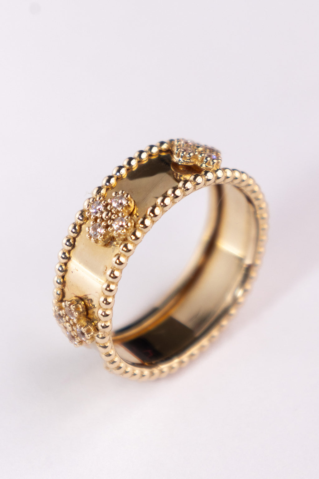 Anillo Tréboles 14k