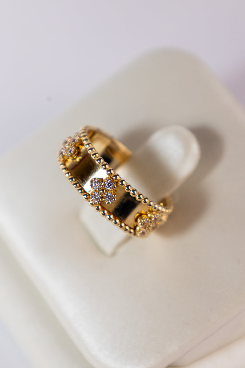 Anillo Tréboles 14k