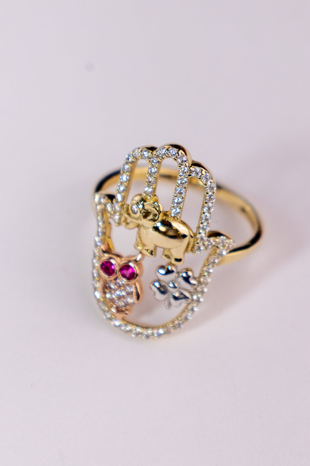 Anillo Suerte 14k