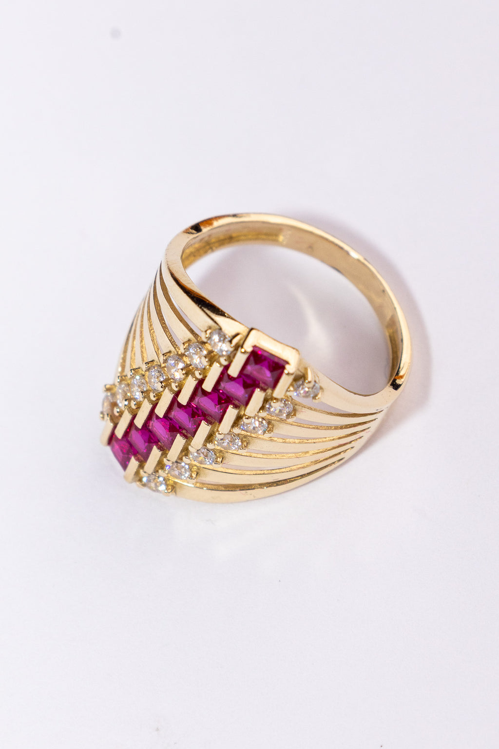 Anillo Semanario 14k