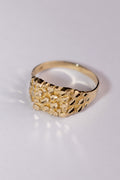 Anillo Nugget 14k