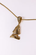 Dije Virgen Caridad del Cobre 14k