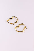 Argollas de Corazón 18k