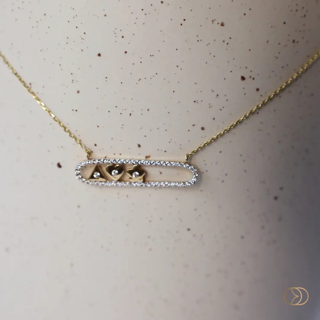 Saraí Necklace 14k Gold