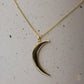 Luna Necklace 14k Gold