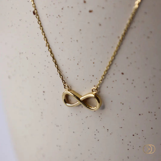 Infinity Necklace 14k Gold