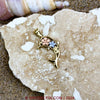 14k Gold Hawaiian Dolphin Pendant